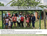 Comunidades energéticas del Proyecto Vida Silvestre (PVS): energía limpia como motor de bioeconomía y conservación en territorios rurales