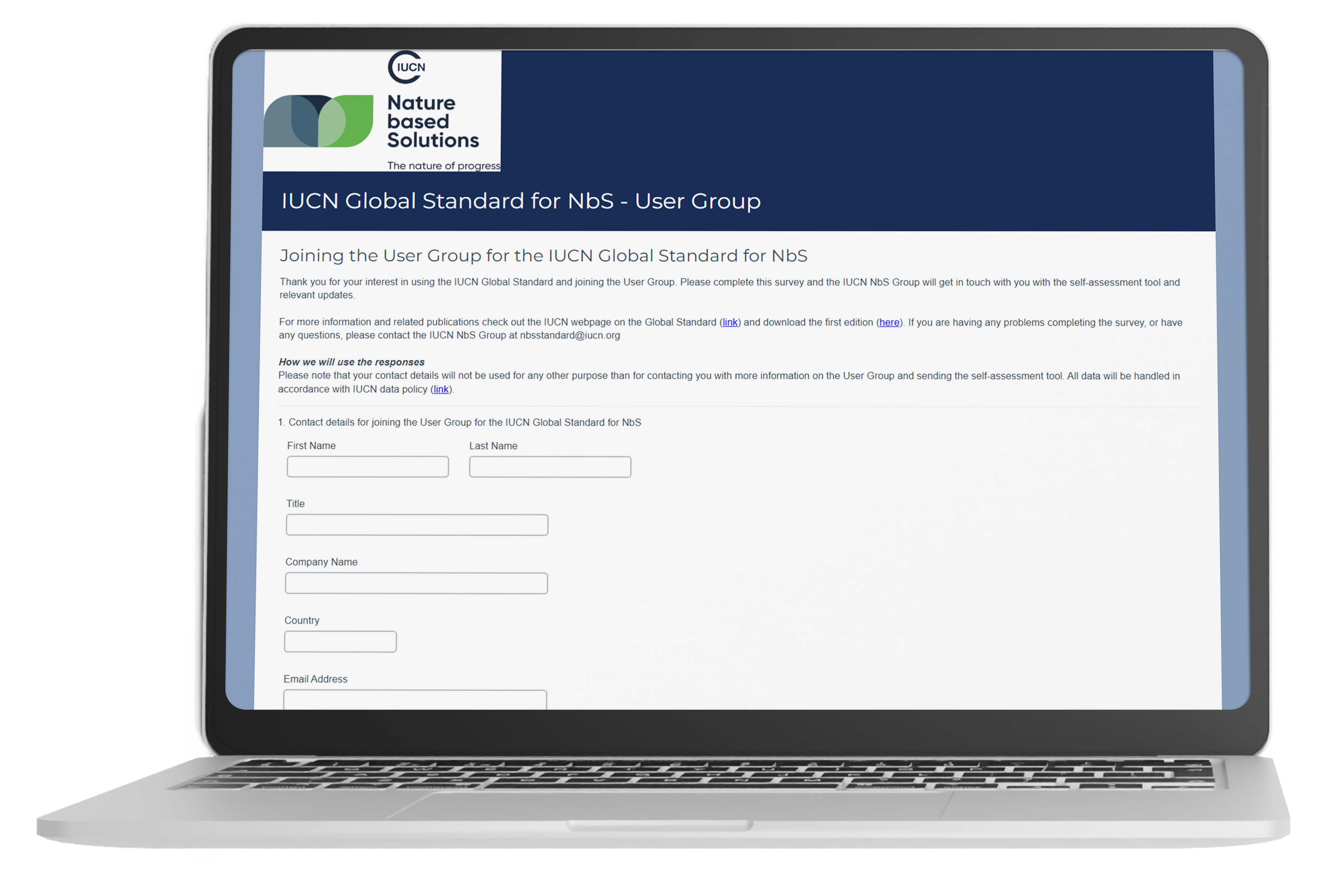 IUCN Global Standard for NbS - User Group
